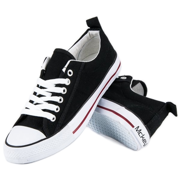 McKey Klassischer Damen-Sneaker schwarz 2