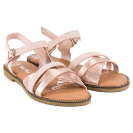 Nio Nio Klassische rosa Sandalen 1
