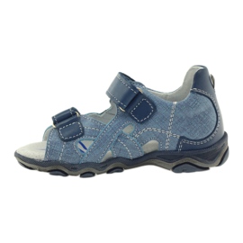 Sandalen mit Klettverschluss Ren But 3053 Jeans blau 2