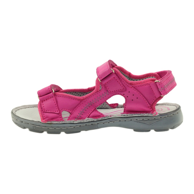 Ren But Leder Flexible Mädchen Sandalen 4256 Amaranth Ren Aber rosa 2