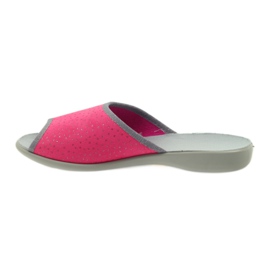 Befado Damenschuhe Hausschuhe 254d088 Hausschuhe grau rosa 2