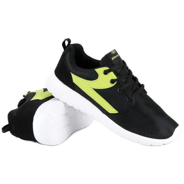 Hasby Textile Sportschuhe schwarz gelb 2