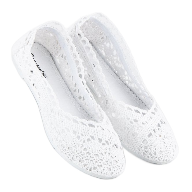 Seastar Ballerinas aus weißer Spitze 1