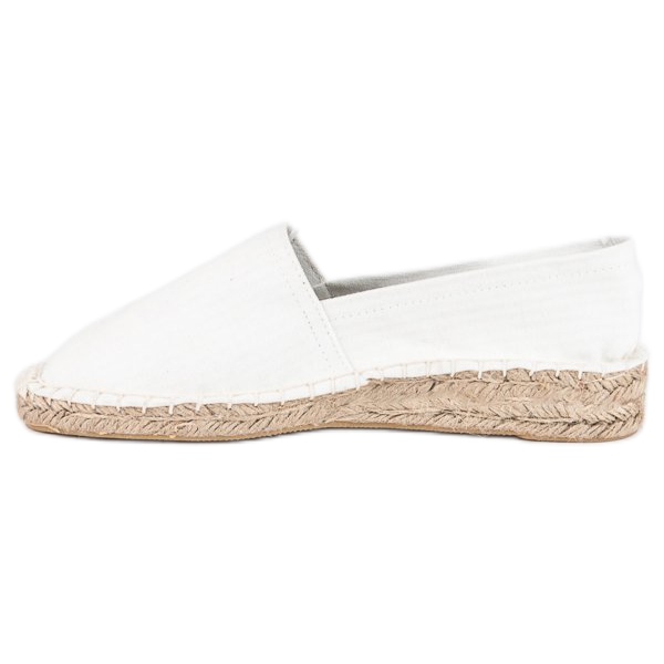 McKey Bequeme weiße Espadrilles 1