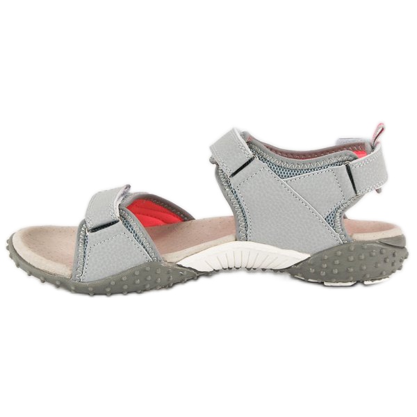 American Club Sportliche amerikanische Sandalen grau 2