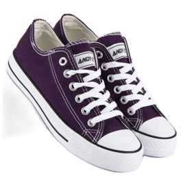 Andy Z Klassische Turnschuhe violett 1