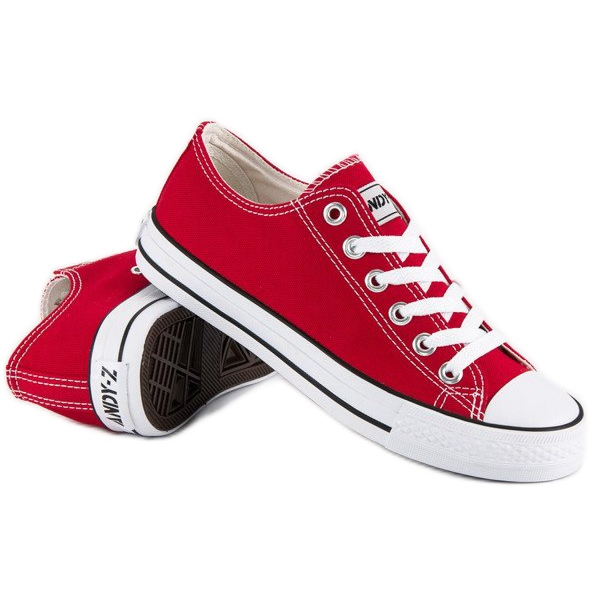 Andy Z Klassische Turnschuhe rot 1