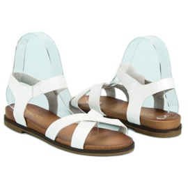Nio Nio Weiße Sandalen für Damen 1