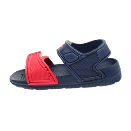 American Club Amerikanische Sandalen Kinderwasserschuhe rot marineblau 2