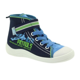 Befado Kinderschuhe, Turnschuhe, Hausschuhe 268x066 navy blau blau grün 1