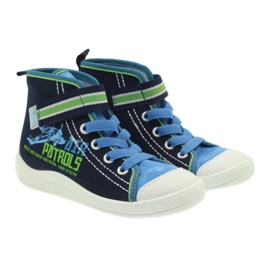 Befado Kinderschuhe, Turnschuhe, Hausschuhe 268x066 navy blau blau grün 3