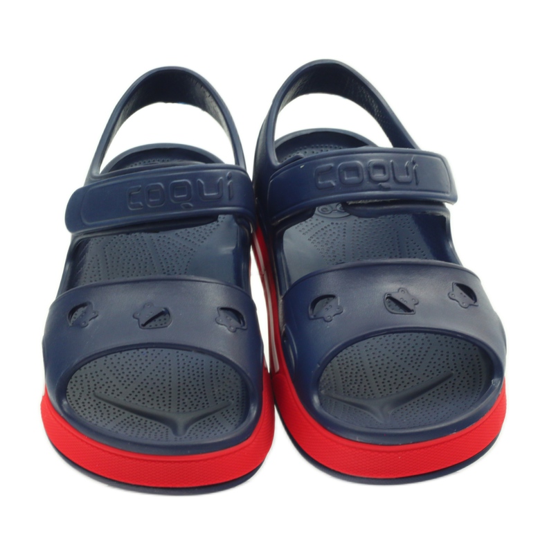 Wassersandalen Żabka COQUI Marineblau rot 4