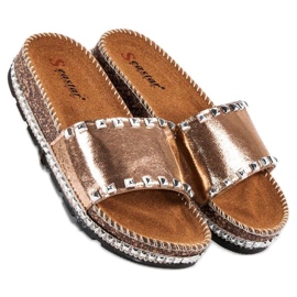 Seastar Stilvolle Damenhausschuhe rosa 1