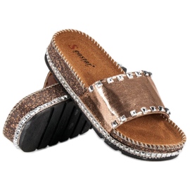 Seastar Stilvolle Damenhausschuhe rosa 2