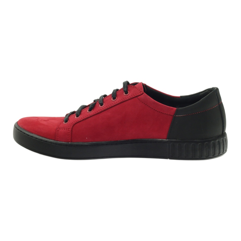 Sportschuhe Badura 3356 rot schwarz 2
