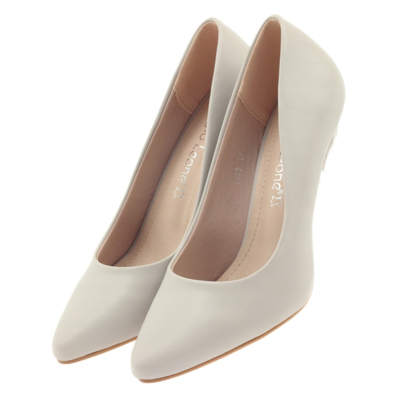 Sergio Leone Pumps On A Pin 1399 Hellgrau 5