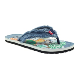 Jeans Big Star 274A126 Flip-Flops blau 1