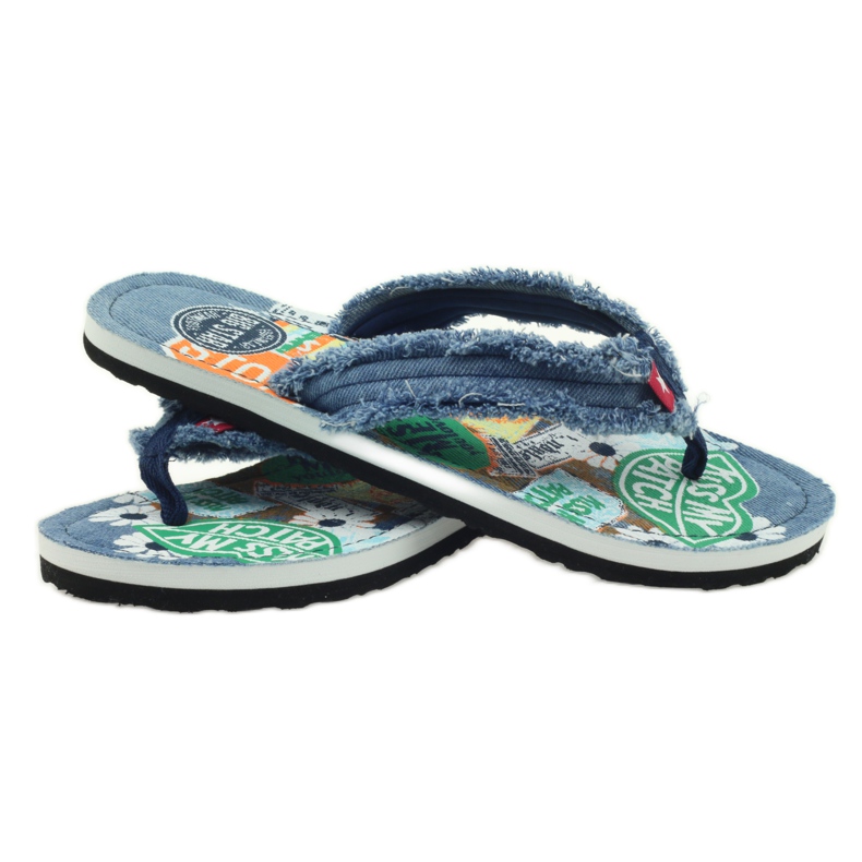 Jeans Big Star 274A126 Flip-Flops blau 3