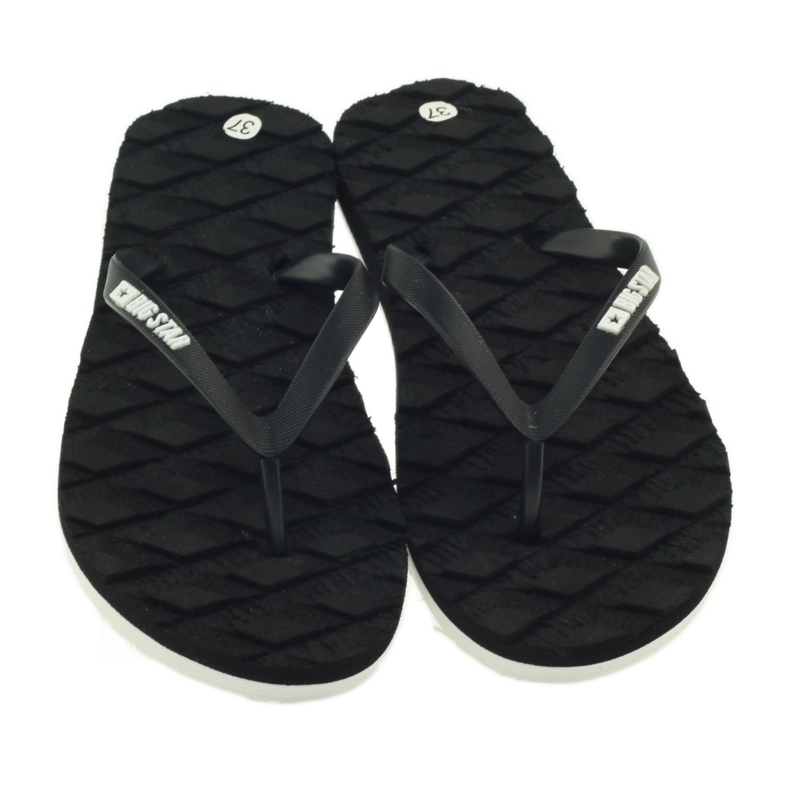 Schwarze Big Star 274A145 Flip-Flops 3