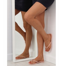 Flip-Flops mit DD26 Pink Pyramidennieten rosa 1