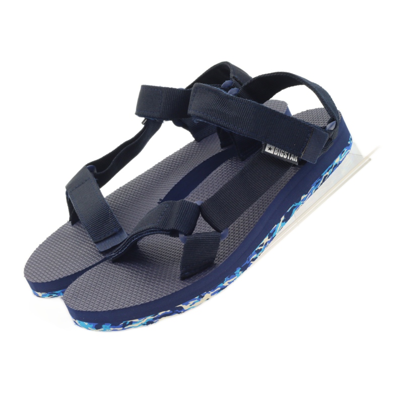 Textilsandalen Big Star marineblau 4