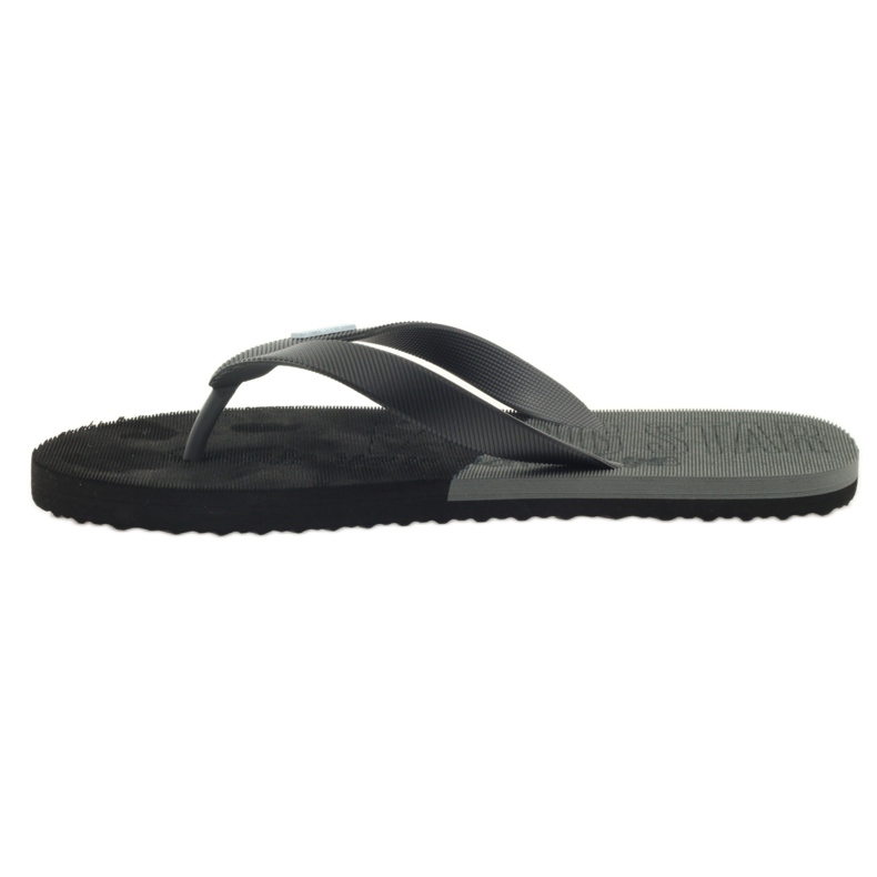 Schwarze Big Star 174422 Flip-Flops grau 2