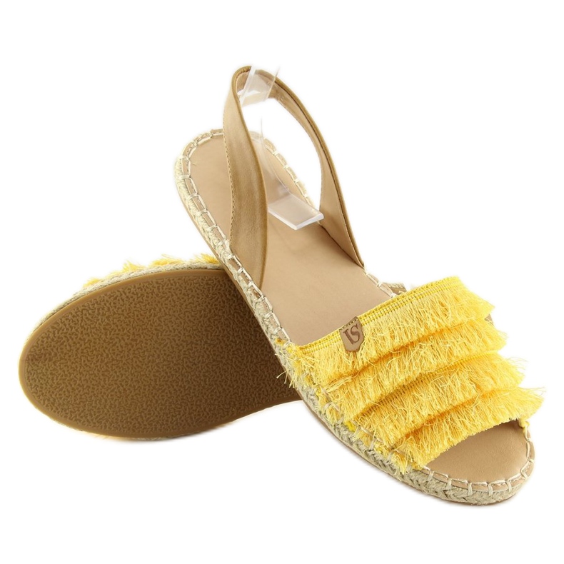 Espadrilles im karibischen Stil gelb 8413 Gelb 1