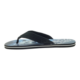 American Club Amerikanische Herren-Flip-Flops SURF schwarz 2