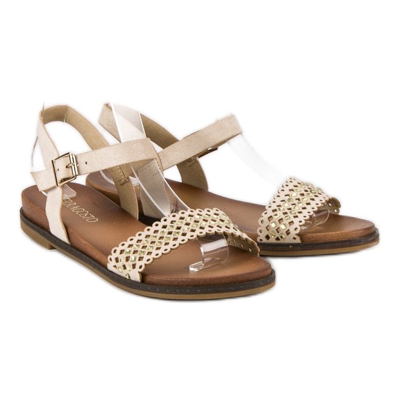 Licean Elegante beige Sandalen 1