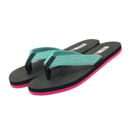 American Club Amerikanische Damen-Schaumstoff-Flip-Flops grün 4