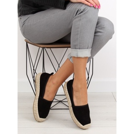 Schwarze Damen-Espadrilles BB10P schwarz 1