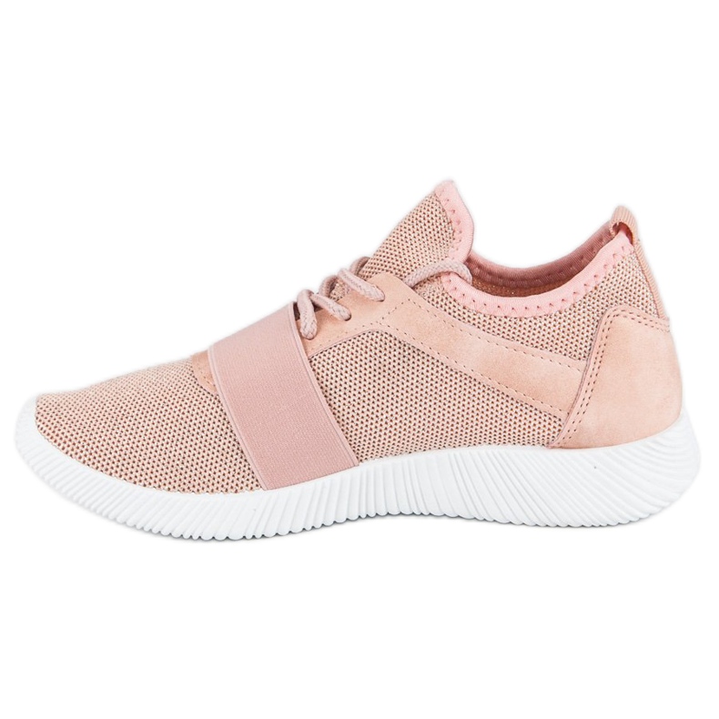 Rosa Sportschuhe zum Hineinschlüpfen 1