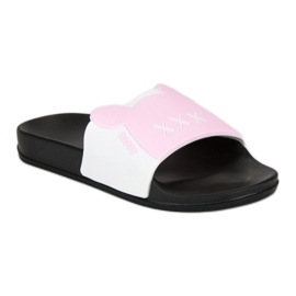 Modische VICES Hausschuhe weiß 1