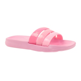 American Club Amerikanische Wasser-Ombre-Hausschuhe rosa 1