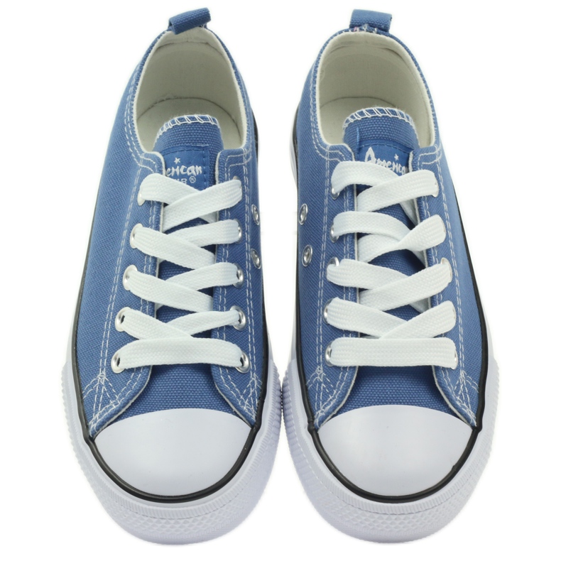 American Club Amerikanische Turnschuhe Kinderschuhe blaue Turnschuhe 3