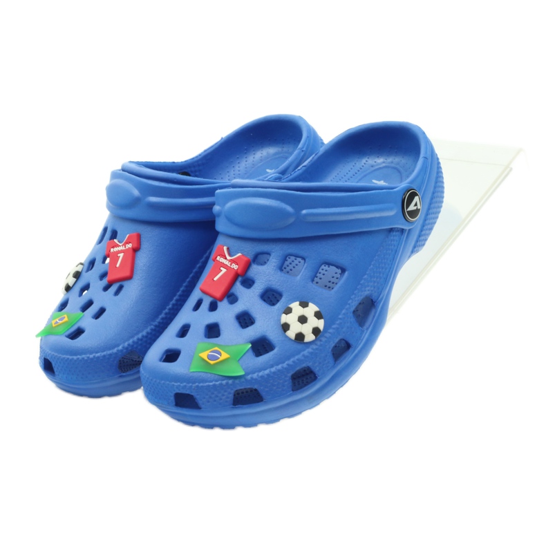 American Club Blaue amerikanische Clogs von Ronaldo 4