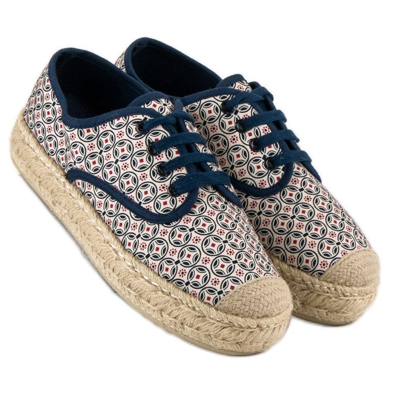 Corina Geknotete Espadrilles mehrfarbig 1