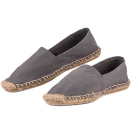Graue Espadrilles 2