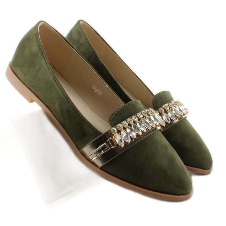 Elegante Herren mit Zirkonias JH20P Grün 2