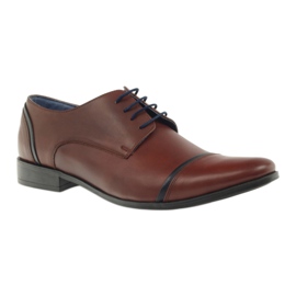 Braune Hausschuhe VENI VICI 149 für Herren marineblau 1