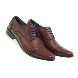 Braune Hausschuhe VENI VICI 149 für Herren marineblau 4