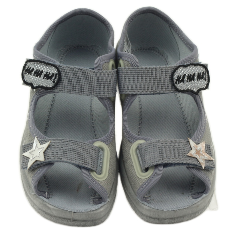Mädchen Sandalen Befado 969y122 grau 4