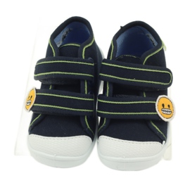 Befado 212p054 marineblaue Turnschuhe Hausschuhe grün 3