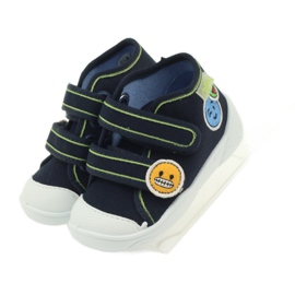 Befado 212p054 marineblaue Turnschuhe Hausschuhe grün 4
