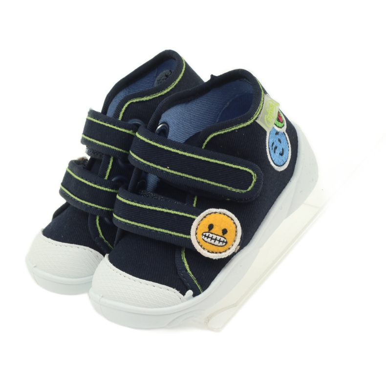 Befado 212p054 marineblaue Turnschuhe Hausschuhe grün 4