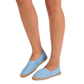 Hellblaue Espadrilles 2