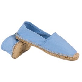 Hellblaue Espadrilles 1