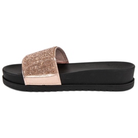 Stilvolle rosa Hausschuhe 1