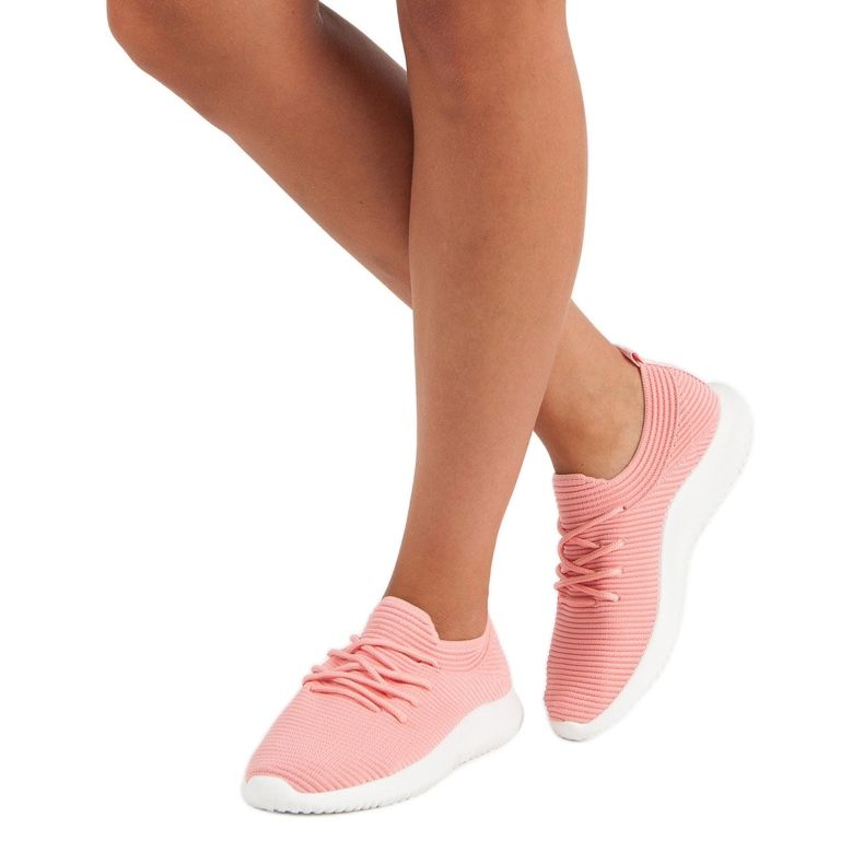 Anesia Paris Modische Sportschuhe rosa 1