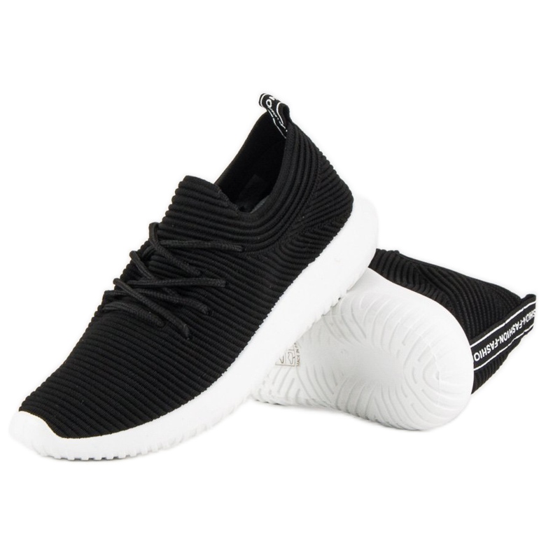 Anesia Paris Modische Sportschuhe schwarz 1
